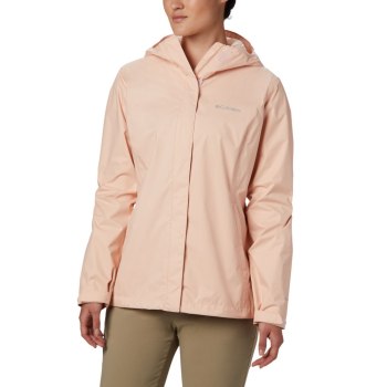 Columbia Arcadia II Rain, Chamarras Rosas Para Mujer | 683475-DEY